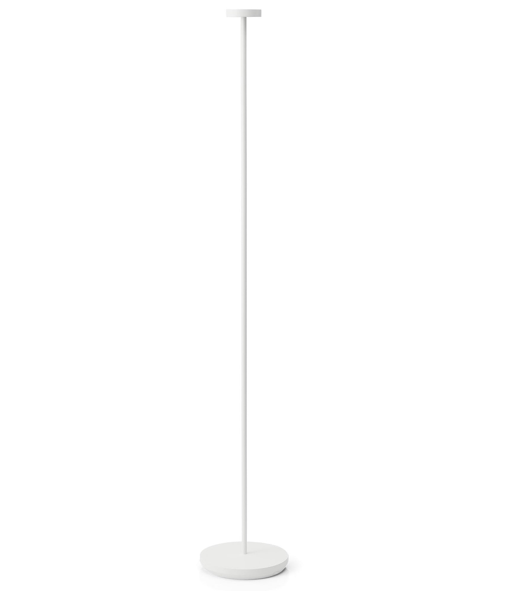 Visual Comfort Modern Collection SLFL53727W Sean Lavin Moneta 49 inch 2.20 watt Rechargeable LED Floor Lamp Matte White