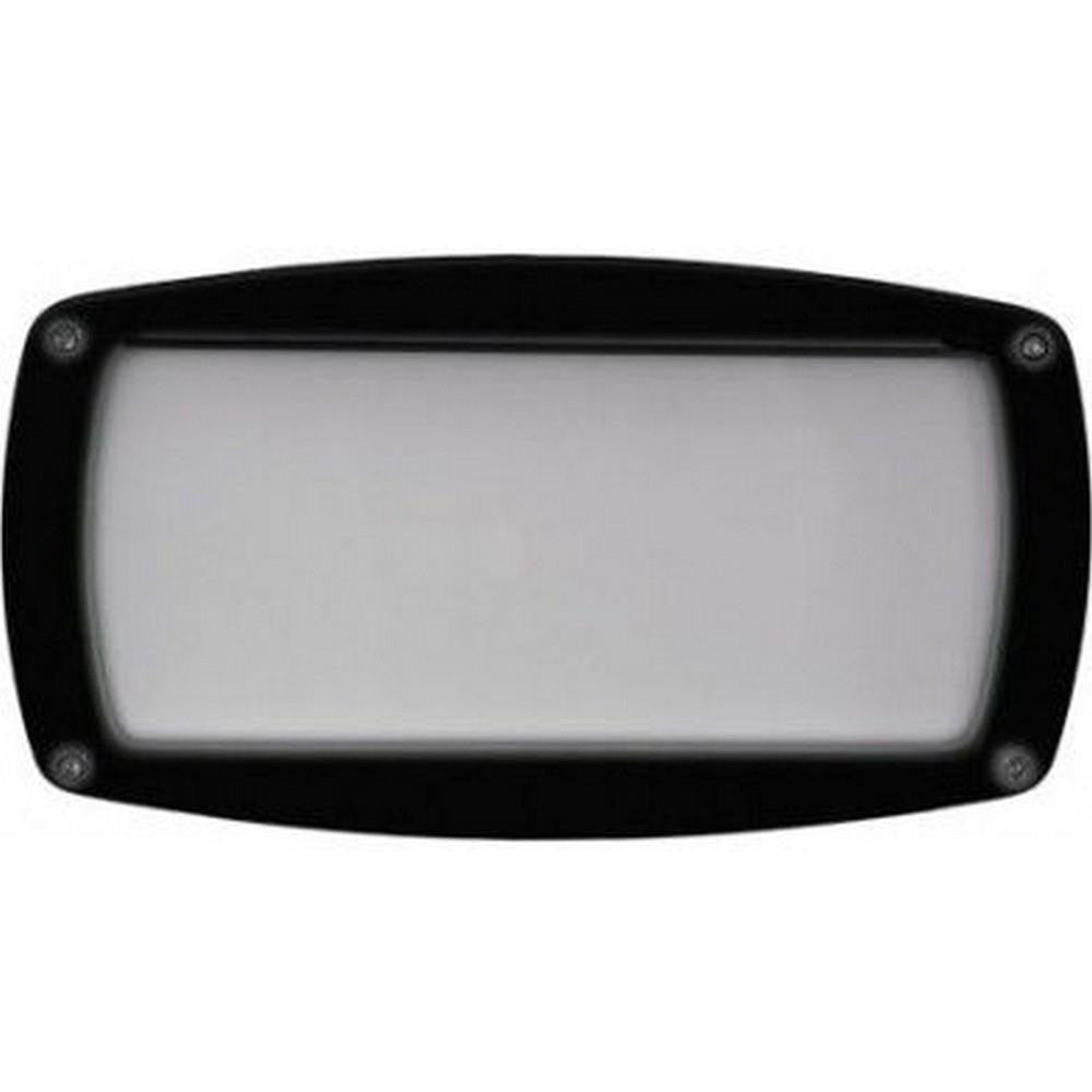 Dabmar Lighting DSL1073-B Recessed Open Face Brick, Step & Wall Light, Wattage 13W, Voltage 120V, Black