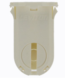 Leviton 13660-SNP Fluorescent Lampholder, G13 Base, Bi-Pin, Non-Shunted, T8/12