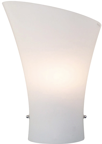 ET2 Contemporary Lighting E20413-09 Conico 1 Light 8.5 inch Wall Sconce Wall Light, Satin Nickel Finish