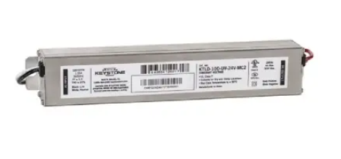 Keystone KTLD-100-UV-24V-MC2-CP Constant Voltage LED Driver, 24V Output, Wattage 100W, Voltage 120V/277V