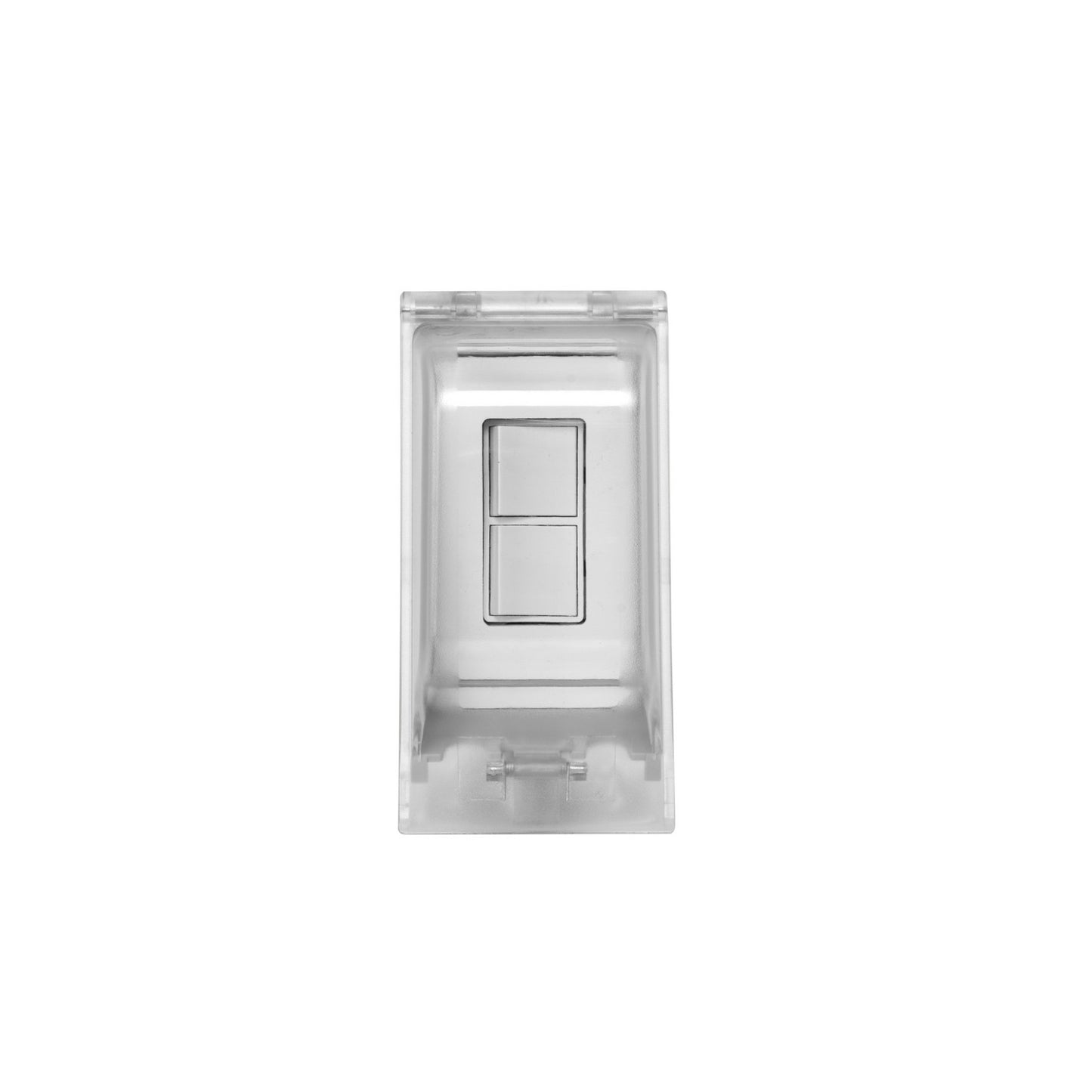 Eurofase EFSWWPW Single Duplex Switch Weatherproof Flush Mount and Gang Box 20 Amp Per Pole - White