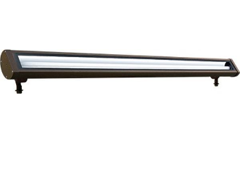 Dabmar Lighting DF9402-LB48-RGBW-BZ 4 ft. 120V-277V Powder Coated Cast Aluminium Sign Light, Wattage 48W, Multi-Color Temperature Bronze