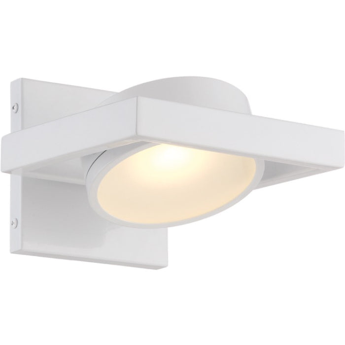 Nuvo 62-992 Hawk LED Wall Sconce, Color Temperature 3000K, Voltage 120V - White