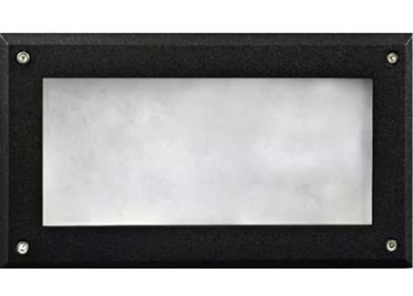Dabmar Lighting DSL1007-B PL7 Open Face Step Light, Wattage 7W, Voltage 120V, Black