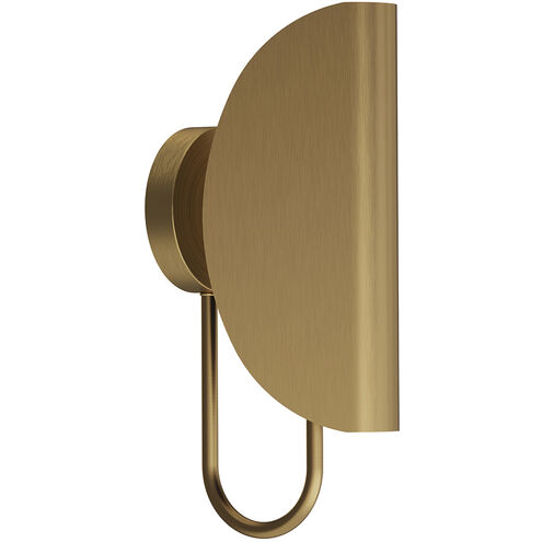 Alora Mood WV450706AG Seno 1 Light 5.63 inch Aged Gold Bath Vanity Light Wall Light