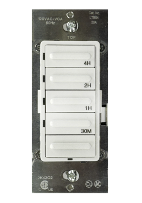Infratech 15-1707 Universal Panel & Analog Controller Digital Timer