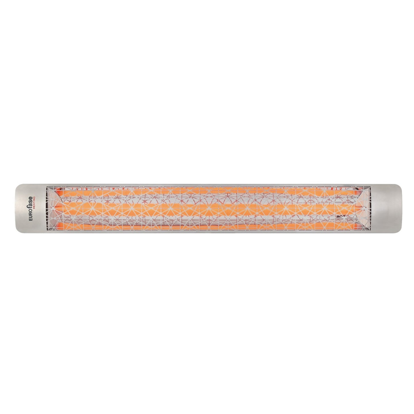 Eurofase EF30277S4 Single Element 61 Inch 3000 Watt Electric Patio Heater With Astra Decor Plate - 277V - Stainless Steel