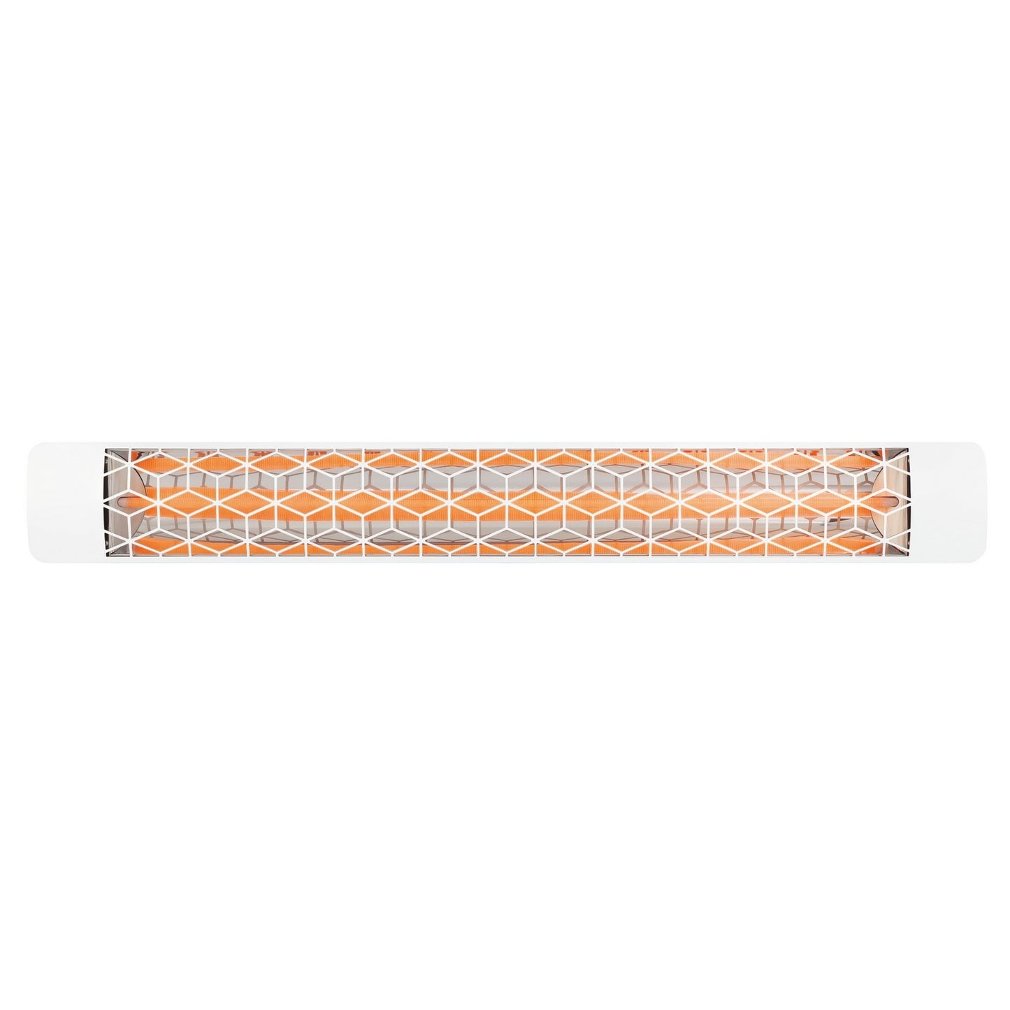 Eurofase EF30480W6 Single Element 61 Inch 3000 Watt Electric Patio Heater With Stella Decor Plate - 480V - White