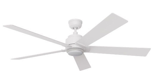 Carro USA SFR605J1-L11-W1-1 Ascender Contemporary LED 60" Ceiling Fan, White Finish