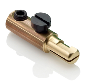 Leviton 15D21-UC 15 Series Cam-Type Male Plug, Replacement Contact Only, Detachable, Single Set Screw Termination, #8, #2 AWG, 150A Max, Type 3R When Mated