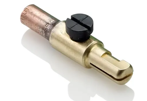 Leviton 15D23-UC 15 Series Cam-Type Male Plug, Replacement Contact Only, Detachable, Crimp Tube Termination, #8 - #4 AWG, 140 Amp Max, Type 3R When Mated