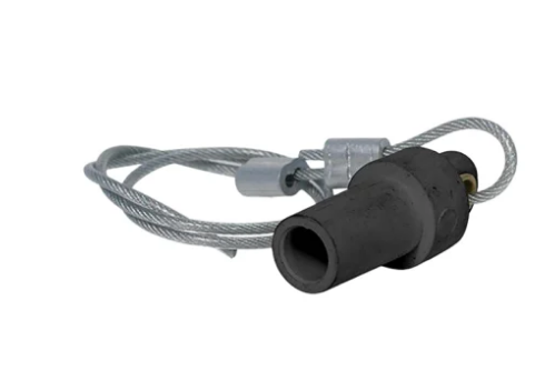 Leviton 15P21-UE 15 Series Cam-Type Male Protective Cap, Taper Nose, Black