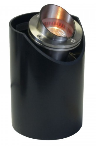 Orbit SS5011MAP Cast Marine Grade 316 Premium Stainless Steel MR16 Hooded Well Light PVC Holder, Voltage 12V, Wattage 35W