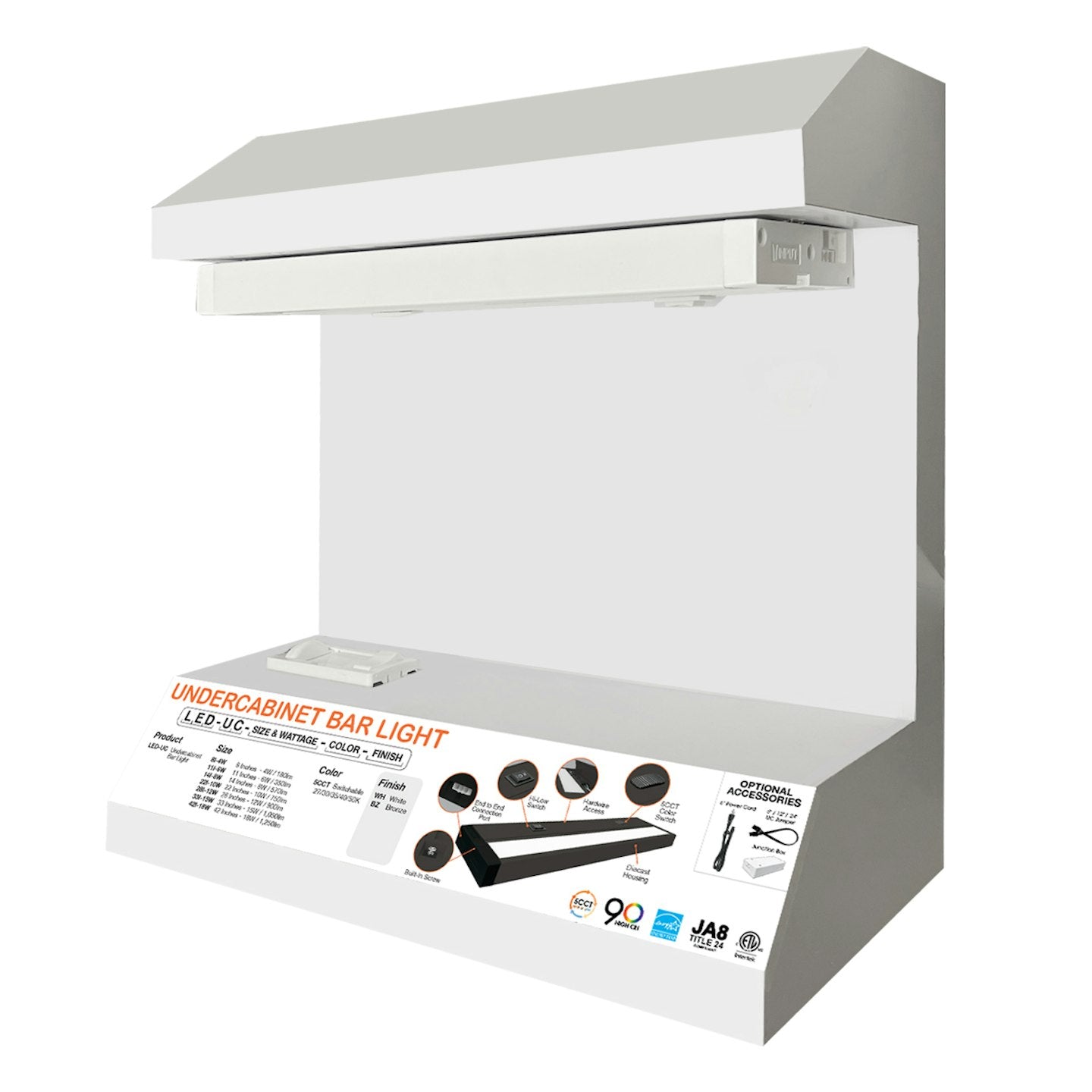 EnvisionLED DISPLAY-UC LED UC Fixture Display 120V Triac 5CCT Demo Unit