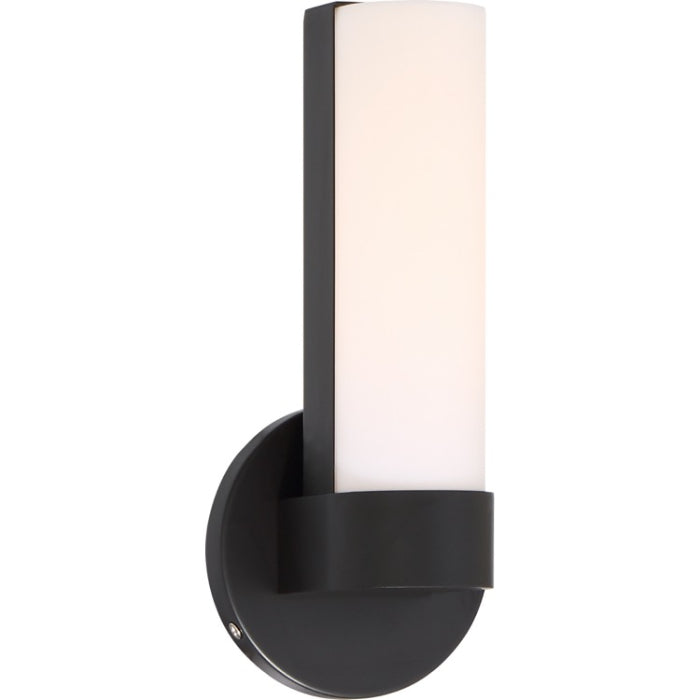 Nuvo 62-741 Bond LED Wall Sconce, 10IN, Color Temperature 3000K, Voltage 120V, Aged Bronze