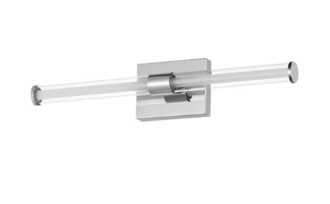 ET2 Contemporary Lighting E23442-10PC Fuse 24" LED Vanity Light, Multi-Color Temperature, Voltage 120V, Polished Chrome Finish