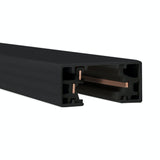 EnvisionLED TS3-8FT-SM-BL 8-ft Linear Track, 3-Wire Single Circuit, 120V, Black Finish