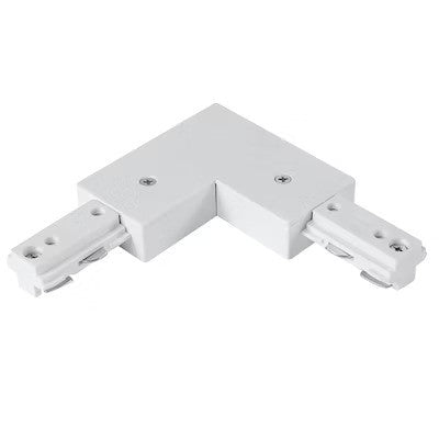 EnvisionLED TS3-SM-L-WH L-Connector for Linear Track Light, White Finish