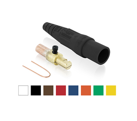 Leviton 16D26-UB 16 Series Male Plug, 1/0 - 2/0 AWG, Crimp Tube Termination