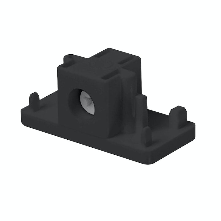 EnvisionLED TS3-SM-END-BL End Cap for Linear Track Light, Black Finish