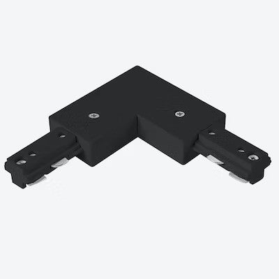 EnvisionLED TS3-SM-L-BL L-Connector for Linear Track Light, Black Finish