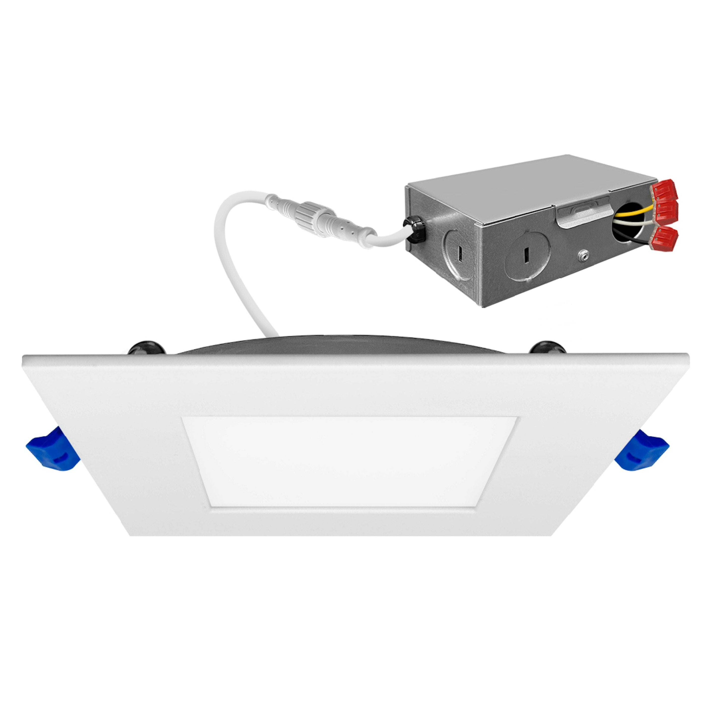 EnvisionLED LED-SL-PNL-6SQ-14W-5CCT-0/10V 6 Inch Square Downlight 14W 1000lm 5CCT