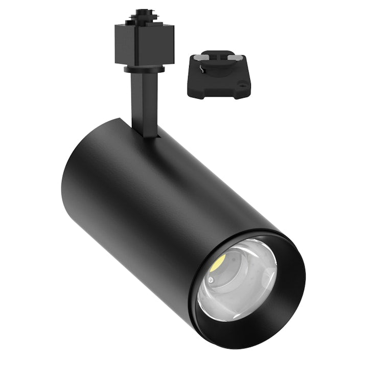 EnvisionLED LED-AT-JH-20W-5CCT-36D-BLK ARCY-Line H & J Style Track Head - 20W - 120V - Beam Angel: 30° - Finish: Black