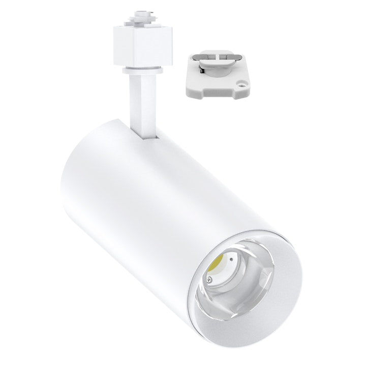 EnvisionLED LED-AT-JH-20W-5CCT-36D-WH ARCY-Line H & J Style Track Head - 20W - 120V - Beam Angel: 30° - Finish: White