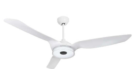 Carro USA SFR603F-L13-W1-1 Fletcher Modern LED 60" Ceiling Fan, White Finish