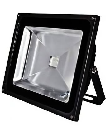Dabmar Lighting DF-LED5964-B/MC Cast Aluminum LED Flood Light, Black, Voltage 85-265V, Wattage 50W