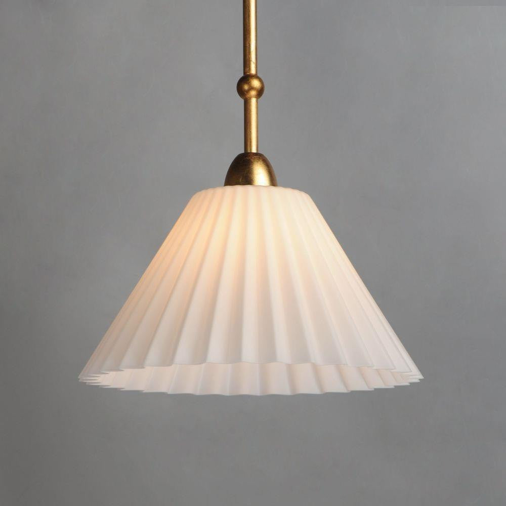 Maxim Lighting 18311SWGL Kismet 1 Light 12 inch Gold Leaf Pendant Ceiling Light - Angle View
