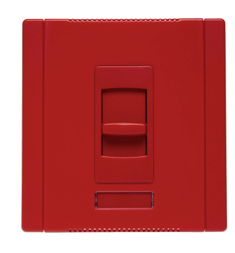 Wattstopper CDFB10RED Titan Series Fluorescent 2 Wire Dimmer, Red