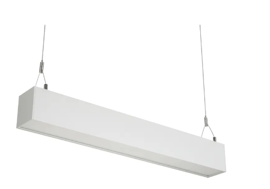 Keystone KT-LALED20PS-2A-8CSF-VDIM Linta 24" LED Linear Architectural Fixture, Up & Down Light, Pendant, Multi-Color Temperature, Voltage 120-277V, White