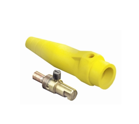 Leviton 18D25-UH 18 Series Male Plug, Detachable, Crimped, 2/0 to 1/0 AWG