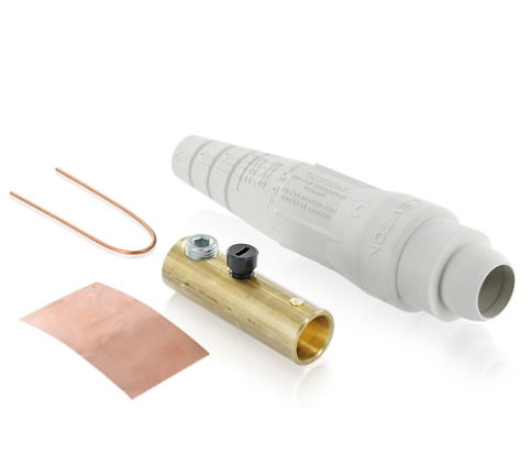 Leviton 18D29-UW 18 Series Female Plug, #2 - 2/0 AWG, Single Set Screw Termination