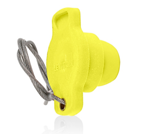 Leviton 18P21-UY Female Terminal Connector, #2 - 4/0 AWG, Male Cap