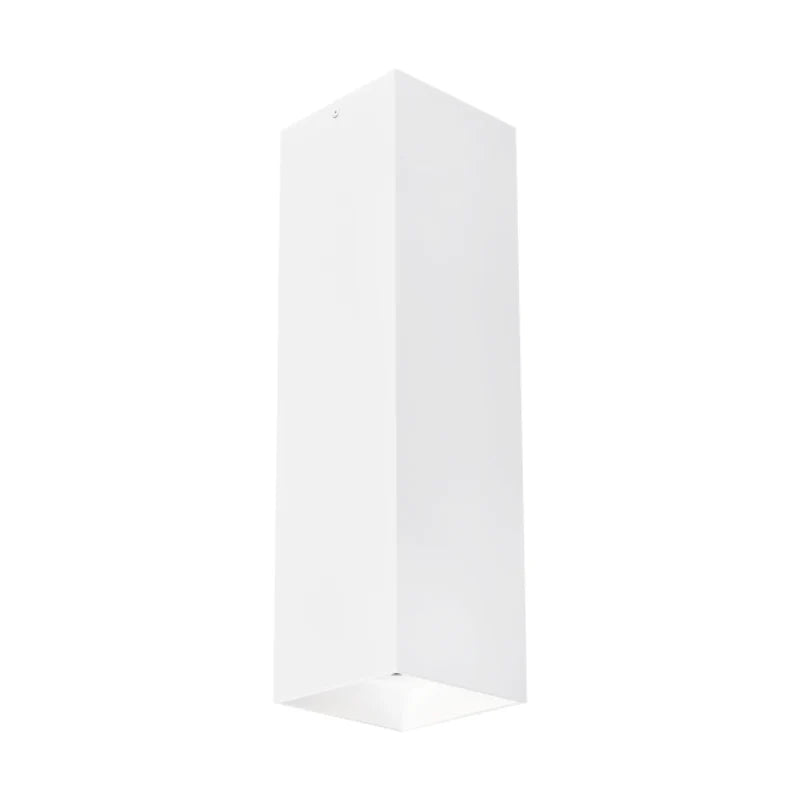 Visual Comfort Architectural 700FMEXO1840WW-LED927 Exo 18" 14W, 2700K, 40° LED Ceiling Light Matte White Shade, White Trim
