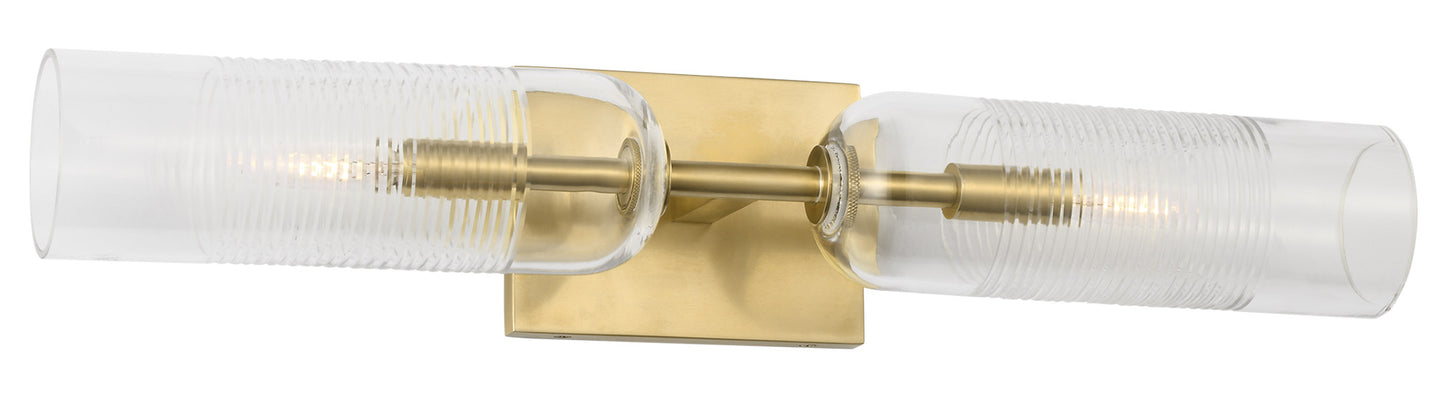 Visual Comfort Architectural SLBA770HABCG 24” Leano Bathroom Vanity Light, Wattage 10W, Hand Rubbed Antique Brass Finish