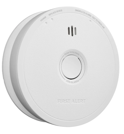 BRK First Alert SC610 10-year Sealed Battery Smoke & CO Alarm