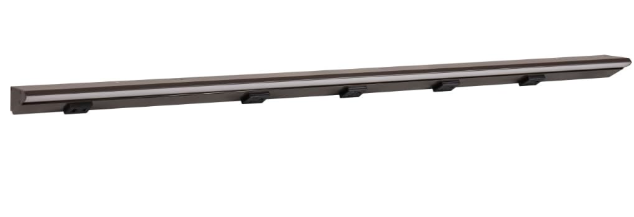 Task Lighting LPUL36S6RBBZ50 36-1/2" RM USB Series Lighted Power Strip, 600 Lm/Ft Higher Output, Bronze Finish, Black receptacles, Color Temperature 5000K
