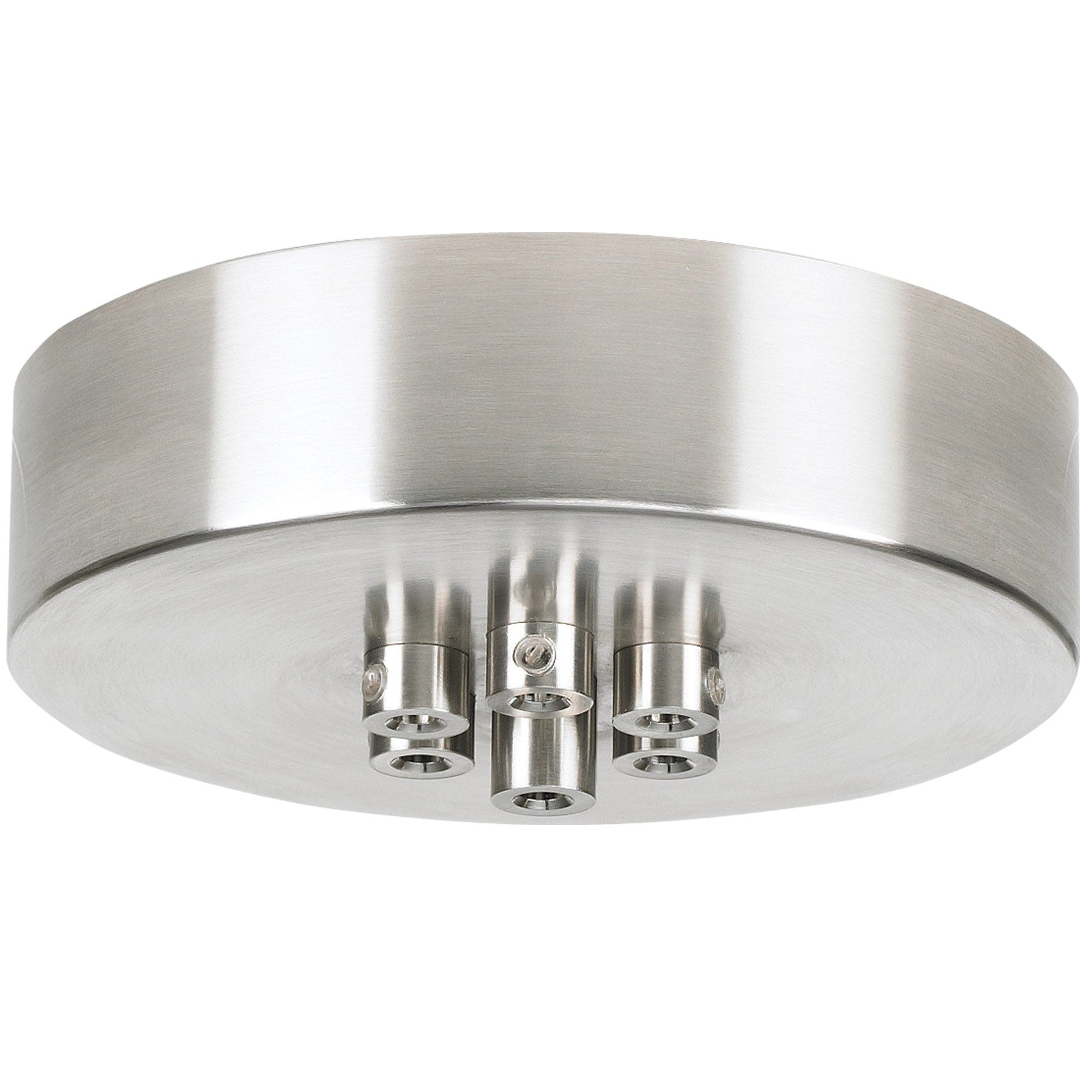 Visual Comfort Architectural 700TDMRD7TZ Modern Line-Voltage Mini Canopy 7 Port Round - Finish: Bronze
