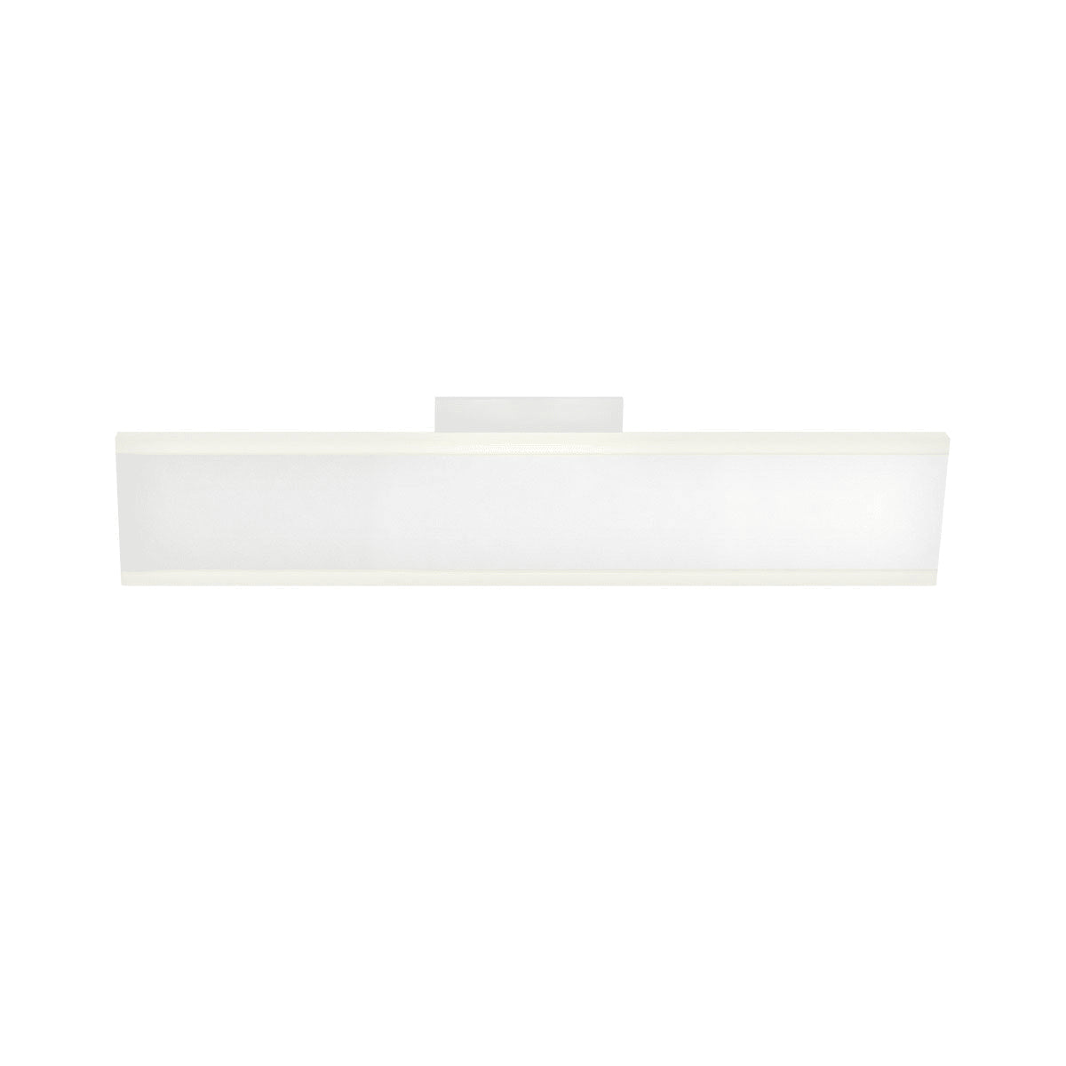 DALS Lighting SWS12-3K-WH Slim 12" Wide LED Wall Sconce, Color Temperature 3000K, 1080 Lumens, Wattage 12W, White Finish