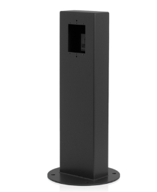 Leviton 1PS18-E 18" Power Pedestal, No Hinge, Surface Mount, Black Finish