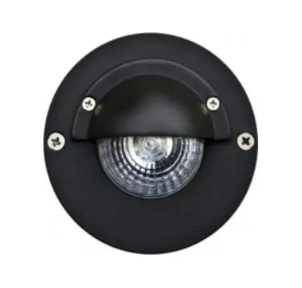 Dabmar Lighting LV625-L3-65K-B Cast Aluminum In-Ground Well Light with Eye Lid , 12V, Color Temperature 6500k, Black Finish