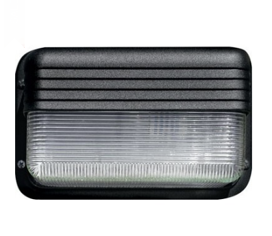 Dabmar Lighting W2915-B LED Powder Coated Cast Aluminum, G24, Surface Mounted Wall Light, Black Finish