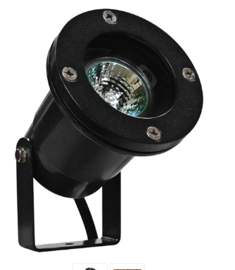 Dabmar Lighting LV108-L3-27K-B LED Cast Aluminum Directional Spot Light, Color Temperature 2700k, Black Finish