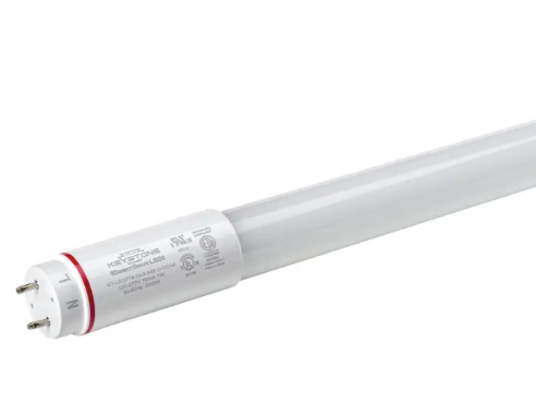Keystone KT-LED7T8-24GC-835-D-VDIM 24" 7W LED T8 Lamp, Shatter-Proof Coated Glass, Color Temperature 3500K, 1,000 Lumens, Voltage 120-277V, 0-10V Dimming