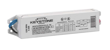 Keystone KTEB-140-1-TP-EMI /C-DP 1 x F40T12, Voltage 120V, Input, Normal Power Factor, Rapid Start, 6” Case