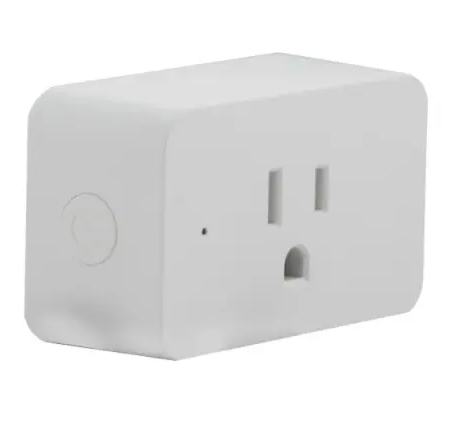 SATCO S11270 WiFi Smart Plug, Rectangle, 120V, 15 Amp Outlet, Starfish IOT